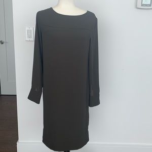 Babaton Aritzia silk shift dress